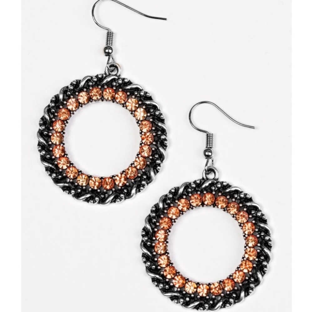 Grunge and Glitter earrings